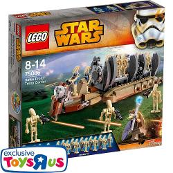  star wars - 75086 battle droid troop transport